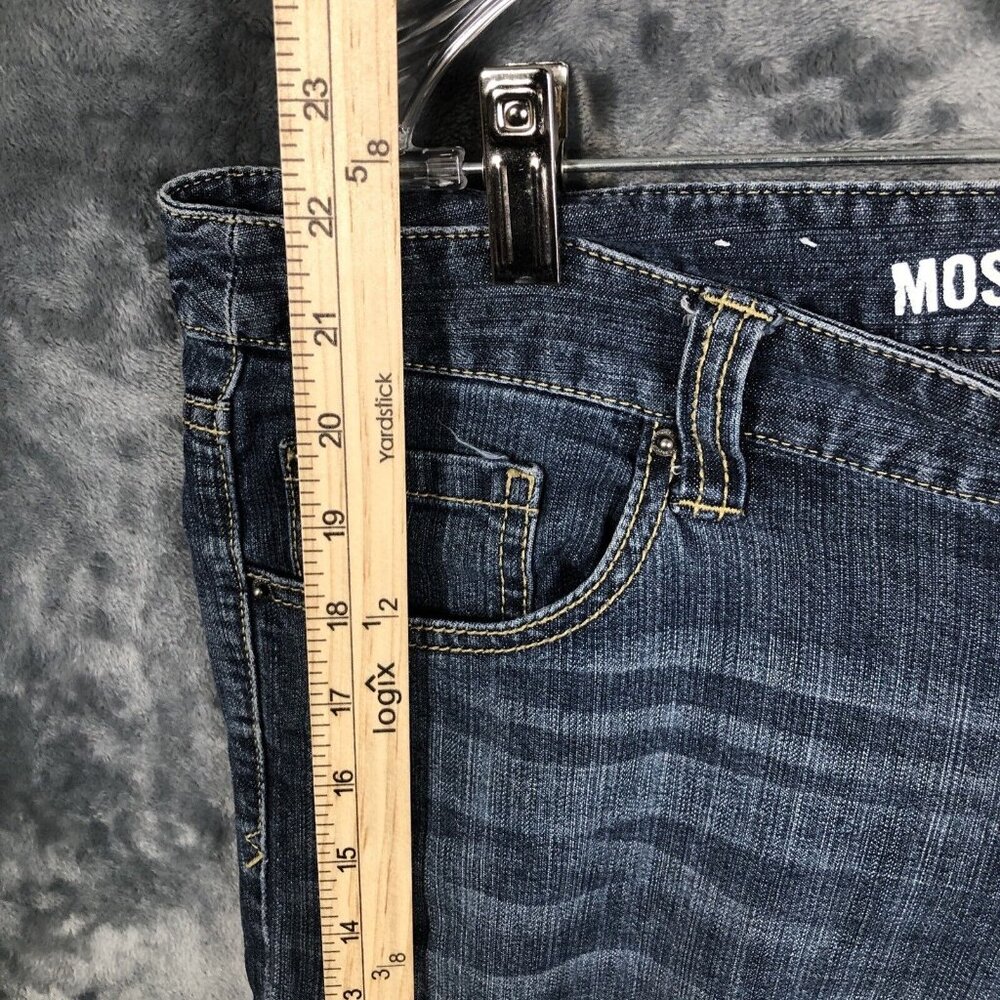 Mossimo Denim Bermuda Shorts Women’s Size Adult 17 Distressed Stretch Fit 6 - Picture 13 of 16